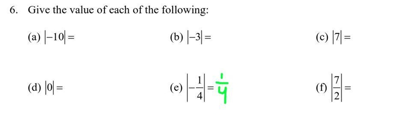 I need the vale for -10 and the others, can anyone help me?-example-1