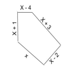 What is the perimeter of the figure displayed? A. 5x + 2 B. 5x - 10 C. 5x - 2 D. 5x-example-1