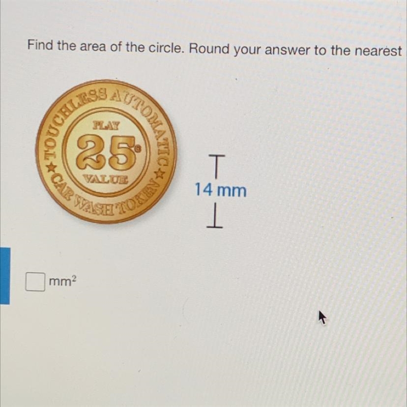 Find the area of the circle. Round your answer to the nearest hundredth-example-1