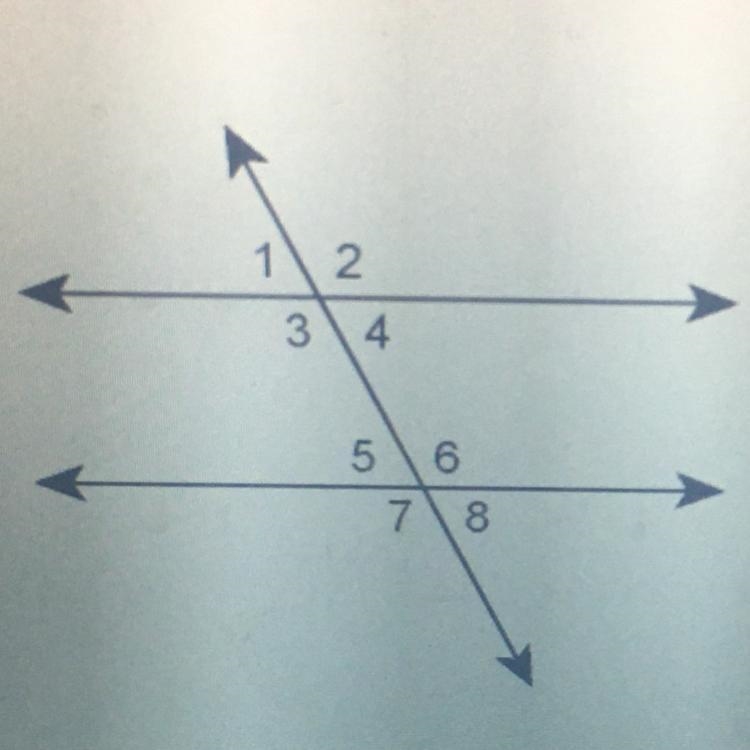 Which pair of angles are corresponding? <1 and <3 <3 and <4 <1 and-example-1