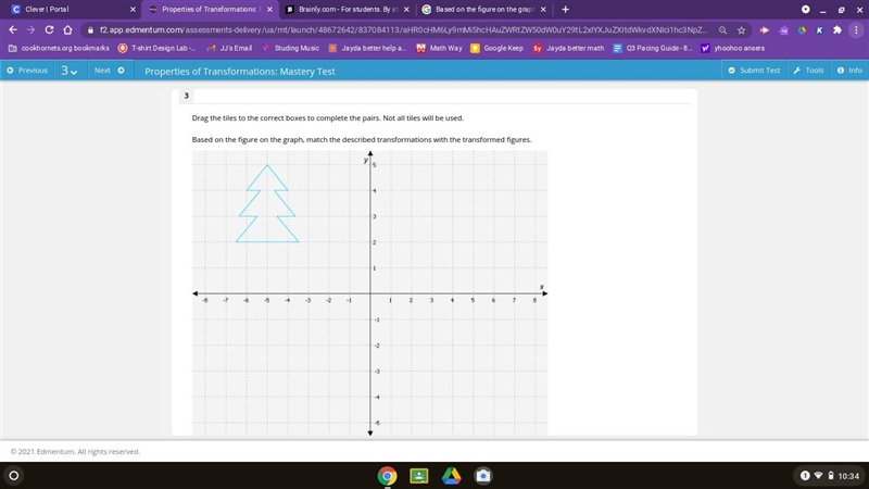 The answer choices is with the second picture the little boxes haves to go with a-example-1