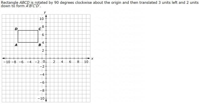 After the transformations, what is the distance to the nearest tenth of a segment-example-1