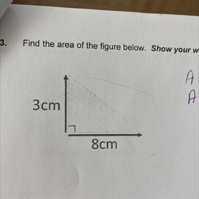 3cm 8cm What is the area of the figure-example-1