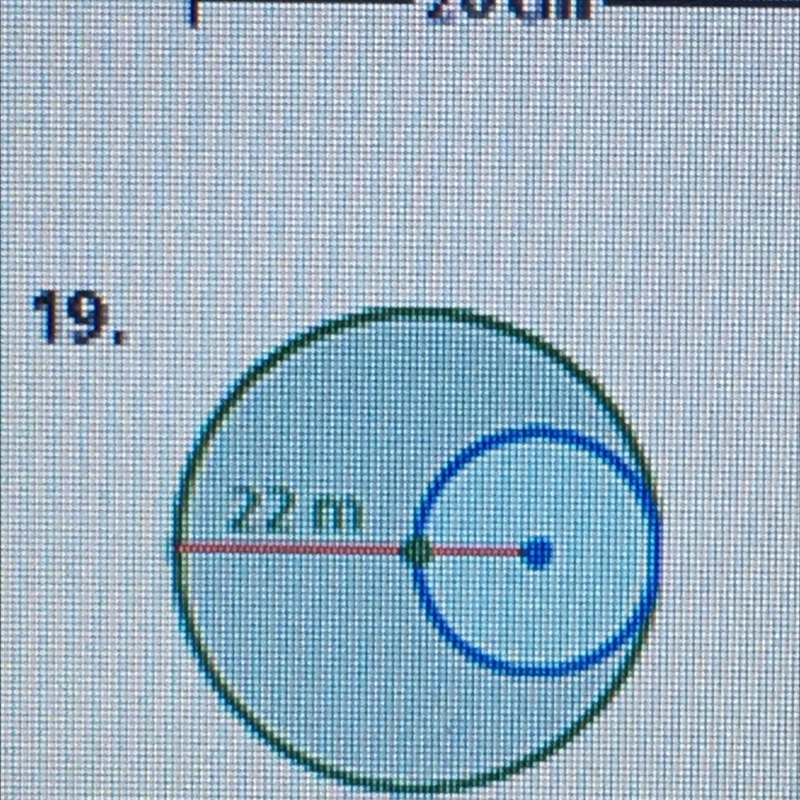 Find the circumferences of both circles | would be greatly appreciated if someone-example-1