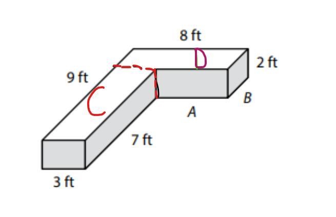 Hello! Can you please give me the volume for prism C and prism D? I have already divided-example-1