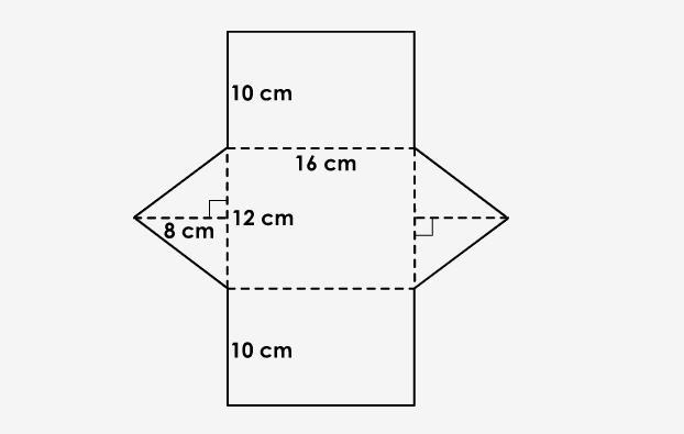 What is the surface area of the rectangular prism described by the net below?-example-1