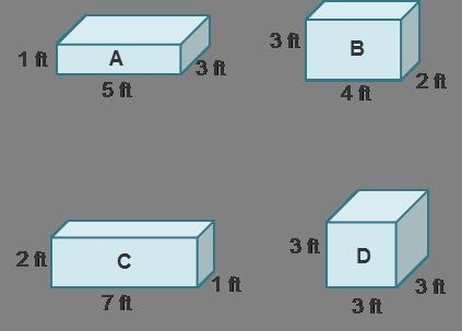 So like i need help with this Lucas wants to use the box with the greatest volume-example-1