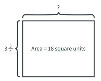 The area of the rectangle below is 18 square units. What is the width of the rectangle-example-1