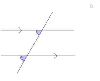 25. Which of the following diagrams show a pair of consecutive interior angles? Select-example-2