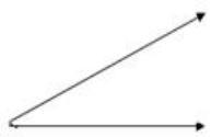 What is a good estimate for this angle measurement? A. 15 degrees B. 30 degrees C-example-1