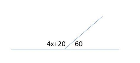 What does number does x represent? Solve for x.-example-1