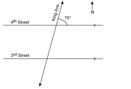 All numbered streets runs parallel to each other. Both 3rd and 4th Streets are intersected-example-1