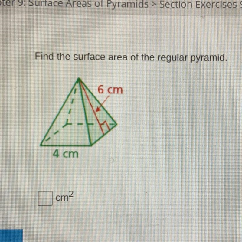 Find surface area of the pyramid pls!!!!:((((-example-1