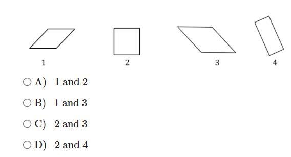 Which two of the following shapes could be similar?-example-1