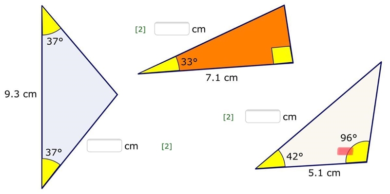 Please help. I know the second one has a right angle so I could solve that but the-example-1