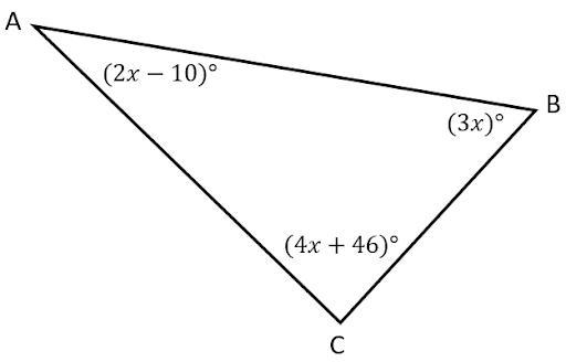 Hi i need help on this for math. What is the value of x, in degrees?-example-1