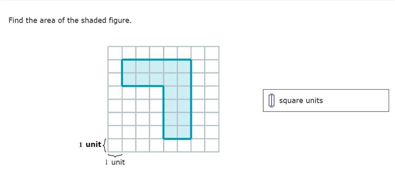 Find the area of the shaded figure.-example-1