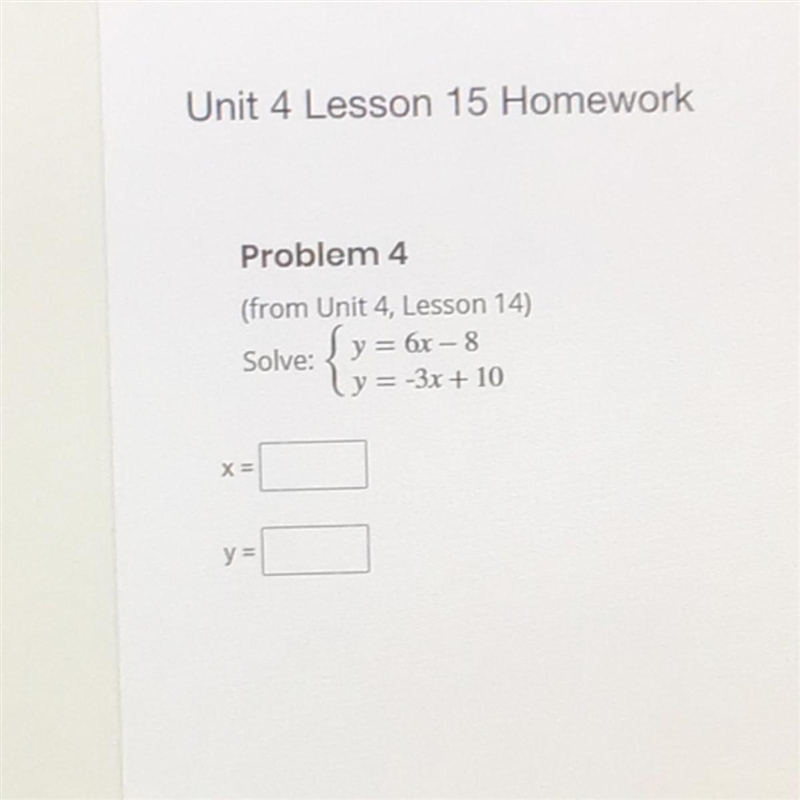 What is the value of x and y?-example-1