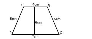 Find the area and perimeter of trapezium.-example-1