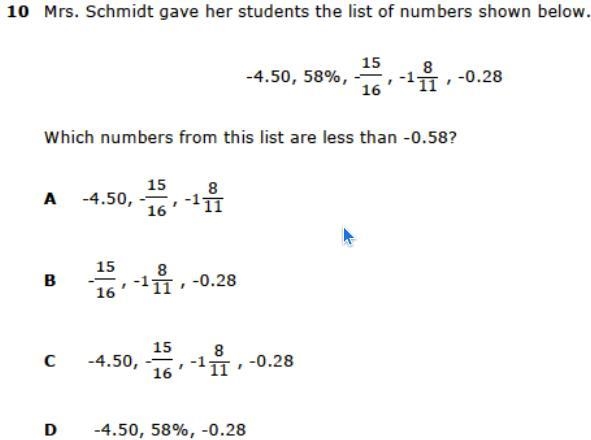 Mrs. Schmidt gave her students the list of numbers shown below.-example-1