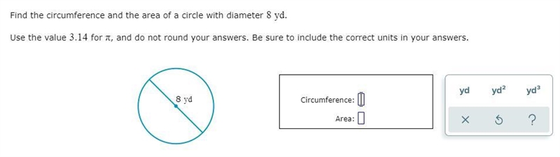 Please solve for area and circumfrence-example-1