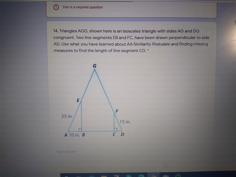 ⚠️MATH QUESTION⚠️ Angle Similarity-example-1