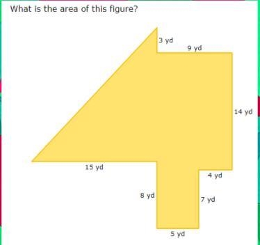 Can someone please help me solve this question? Find the area of the figure please-example-1