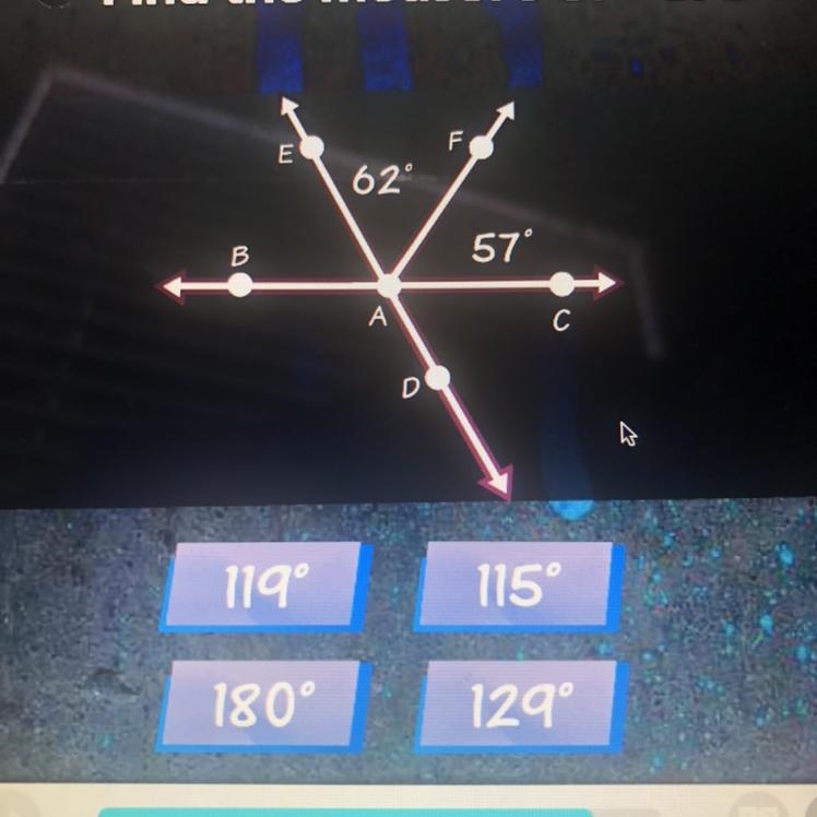 Find the measure of ZBAD.-example-1