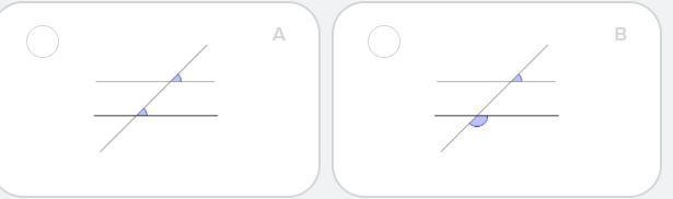 53. Which of the following diagrams show a pair of corresponding angles?-example-1