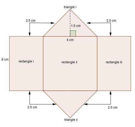 What is the area of triangle i? Show your calculation please dont use me for points-example-1