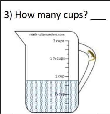 How much liquid is in the measuring cup? You must put the units in your answer. If-example-1