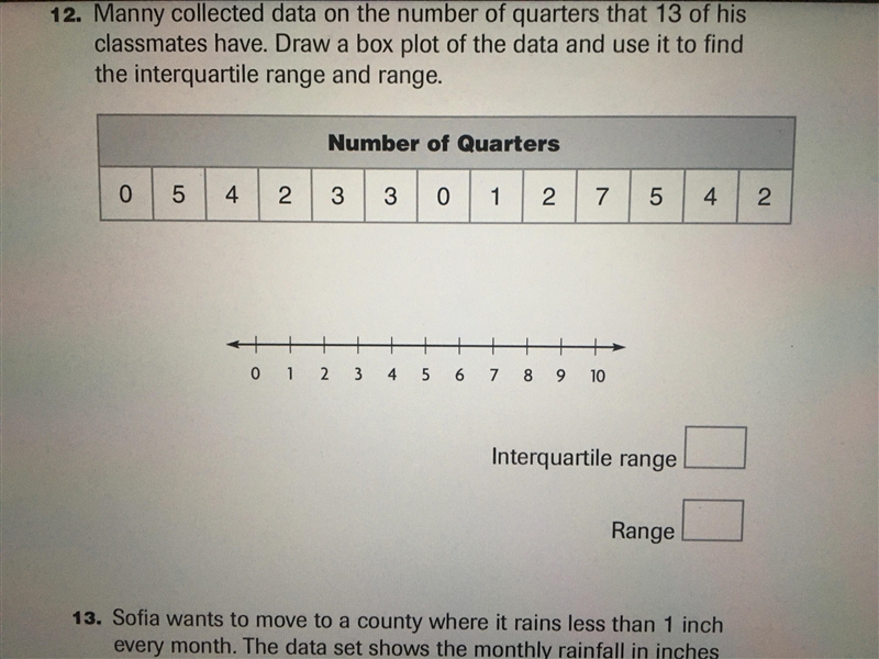 Hello!! I need help ASAP I have to turn this in! Manny collected data on the number-example-1