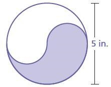 Find the area of the shaded region. Round your answer to the nearest tenth. area: about-example-1