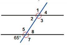 Which of the following is a pair of vertical angles? EXAMPLE: 1 and 4 , 1 and 5-example-1