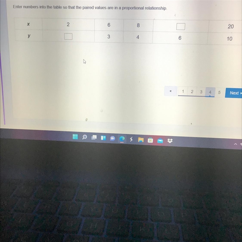 Auto saved at 20:1 Enter numbers into the table so that the paired values are in a-example-1