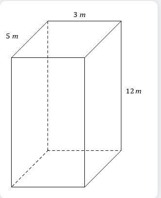 34. Consider the following rectangular prism with a width, length and height of 3 m-example-1