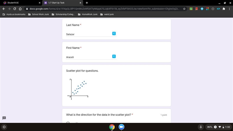 Scatter plots pls actually help-example-1