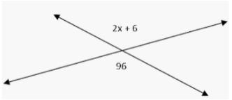 What is the value of x? and how did you do it-example-1