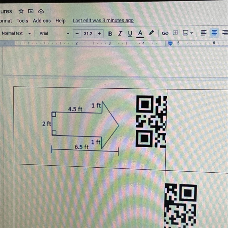 Help me ASAP please really quick it’s my last question Find the area of this please-example-1