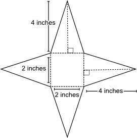 What is the surface area of the solid? 16 square inches 20 square inches 36 square-example-1