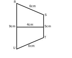 Find the area and perimeter of trapezium.-example-1