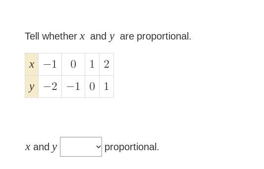 Proportional or nonproportional?-example-1