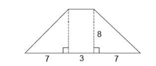 What is the area of this trapezoid? Enter your answer in the box. units2-example-1