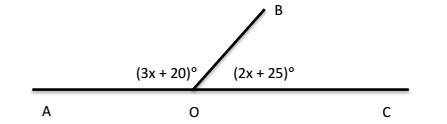 Find the measure of angle AOB-example-1