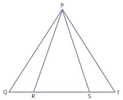 There is one pair of congruent triangles in the figure. Identify the congruence using-example-1