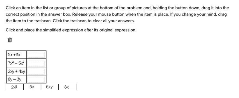 PLZZ HELP !! Click an item in the list or group of pictures at the bottom of the problem-example-1