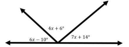 What is the value of x? A. 7 B. 10 C.18 D. 22-example-1