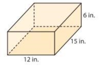 Find the surface area of the rectangular prism shown below.-example-1