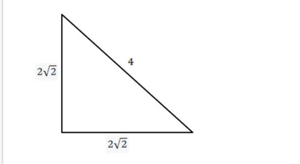 Explain if the triangle below is a right triangle.-example-1