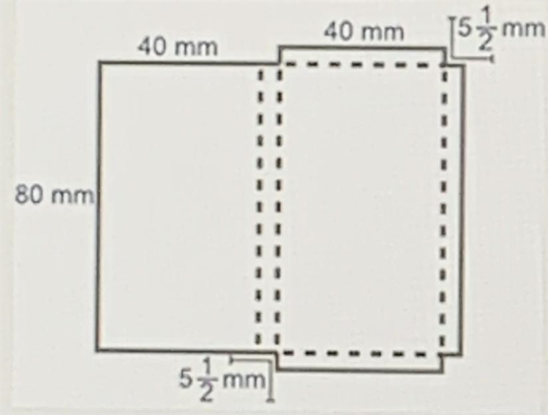 A chocolate bar measures 40 mm wide, 80mm long, and 5 1/2 mm high. Will’s Wrapping-example-1